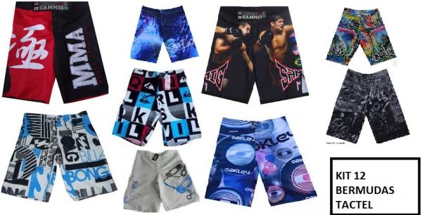 SHORTS TACTEL MARCAS